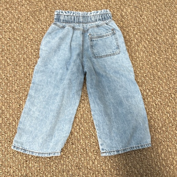 Zara toddler girls wide leg denim - Picture 2 of 2